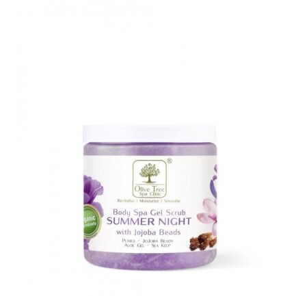 Olive Tree Body Gel Scrub Summer Night 400g.