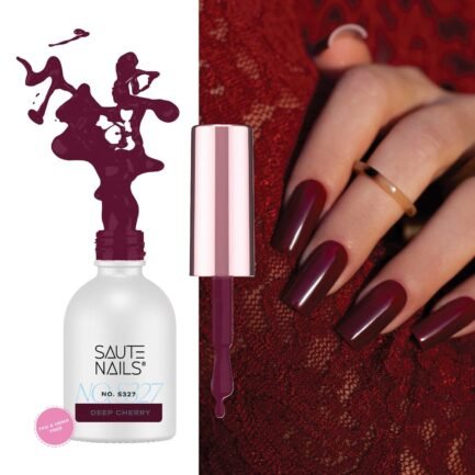 Gel polish Saute Nails 8ml - S327 Deep Cherry