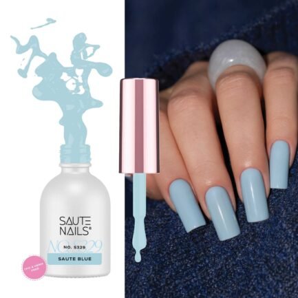 Gel polish Saute Nails 8ml - S329 Saute Blue