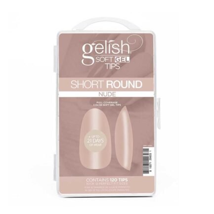 Gelish 120pcs. Short Round Nude