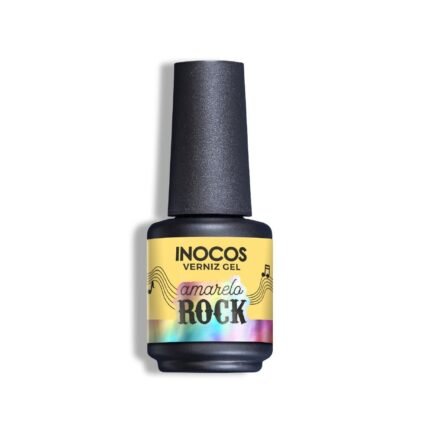 Gel polish INOCOS - FESTIVAL VERÃO AMARELO ROCK 346 15ml.