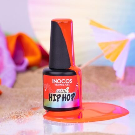 Gel polish INOCOS - FESTIVAL VERÃO CORAL HIP HOP 347 15ml. - Image 4