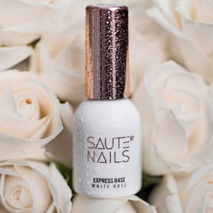Gel polish base Saute Nails Express Base White Rose Milky 8ml. - Image 4