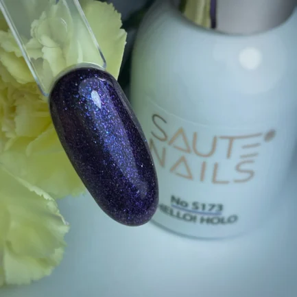 Gel polish Saute Nails - S173 HELLO! HOLO 8ml. - Image 3