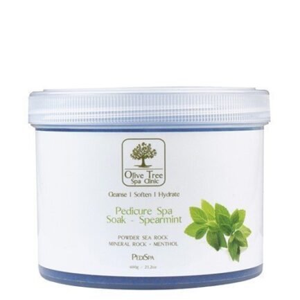 Olivenbaum-Fußbad mit Spearmint-/Erfrischender Minz-Fußpflege 500g. – Bild 1