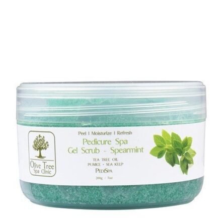 Olive Tree Gel-Peeling ERFRISCHEND MINT Fußpeeling 200g. – Bild 1