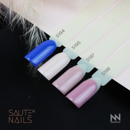 Gel-Nagellack Saute Nails - S195 COCONUT MILK 8ml. – Bild 3
