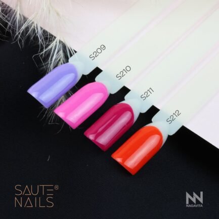 Gel polish Saute Nails - S210 DALIA 8ml. - Image 3