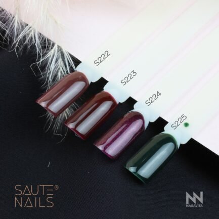 Gel polish Saute Nails - S222 HOT COCOA 8ml. - Image 4