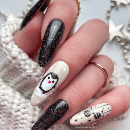 Gel-Nagellack Saute Nails - S243 GINGERBREAD 8ml. – Bild 2
