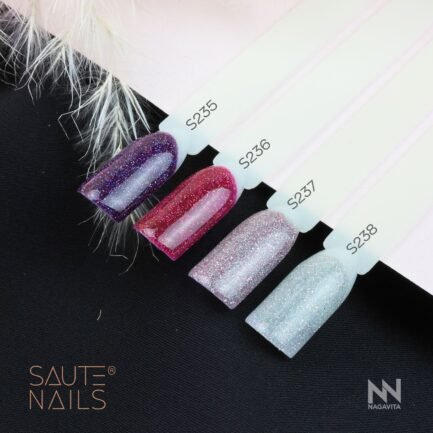 Gel polish Saute Nails - S238 SNOWMAN 8ml. - Image 4