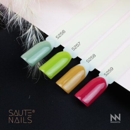 Gel polish Saute Nails - S256 OLIVE LEAF 8ml. - Image 3