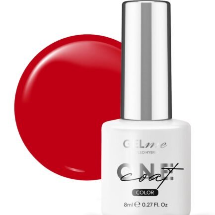 GELme One Coat gel polish 8ml. 303 Classic Red Wine - Image 3