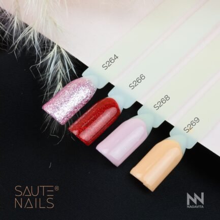 Gel polish Saute Nails - S268 ROSY FUZZ 8ml. - Image 3