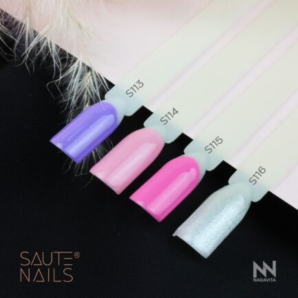 Gel-Nagellack Saute Nails - S116 MAGIC DUST 8ml. – Bild 3