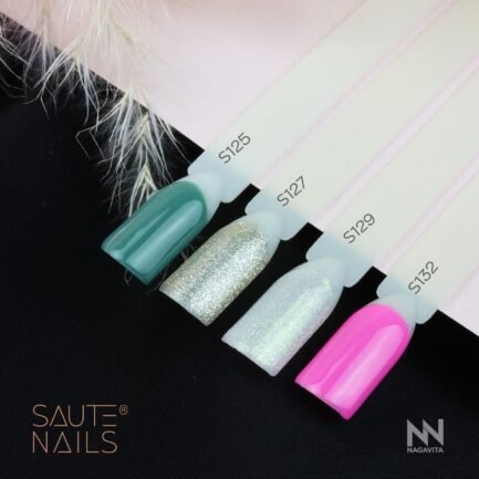 Gel-Nagellack Saute Nails - S125 ESMERALDA 8ml. – Bild 3