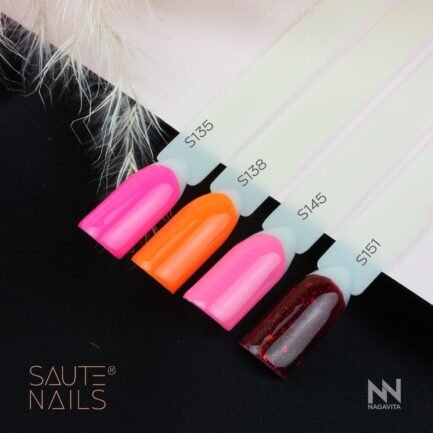 Gel-Nagellack Saute Nails - S151 FIESTA 8ml. – Bild 3