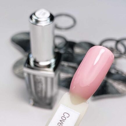 EF Gellacco FUSION System 10 ml. Gel-Nagellack-Basis mit Farbe + Überlack in einem Produkt COVER PINK – Bild 1