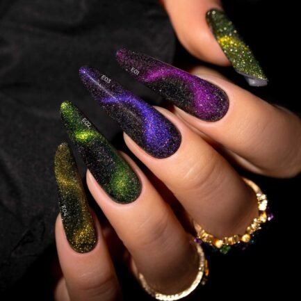 Gel polish Saute Nails - E01 Cat Eye 8ml. - Image 4