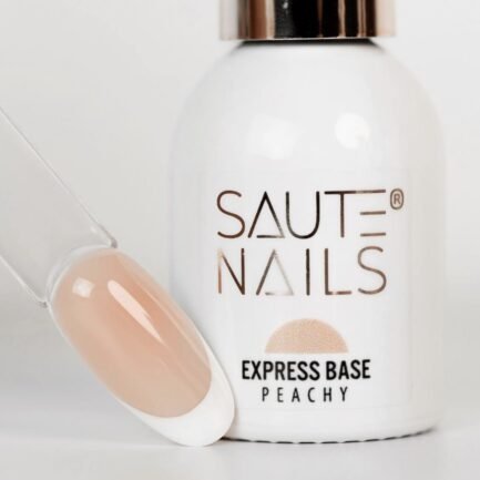 Gel polish base Saute Nails Express Base Rosy 8ml. - Image 6