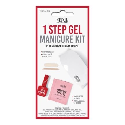 Ardell 1-Schritt-Gel-Nagellack-Set Venezianischrot – Bild 4