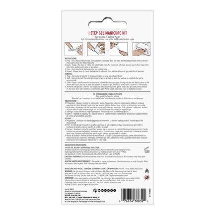 Ardell 1-Schritt-Gel-Nagellack-Set Venezianischrot – Bild 5