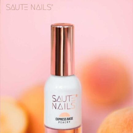 Gel polish base Saute Nails Express Base Peachy 8ml. - Image 4