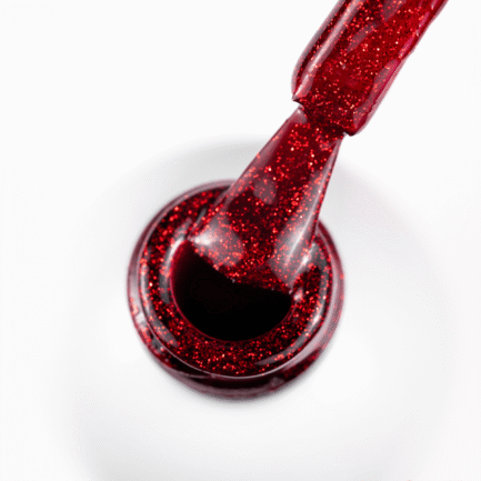 Gel polish Saute Nails - S291 Merry Cranberry 8ml. - Image 3