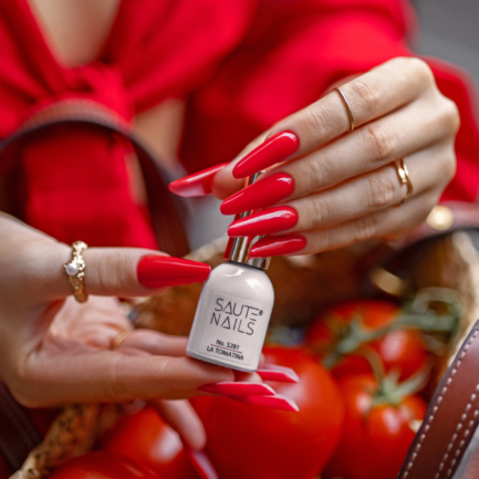 Gel polish Saute Nails - S281 La Tomatina 8ml. - Image 3