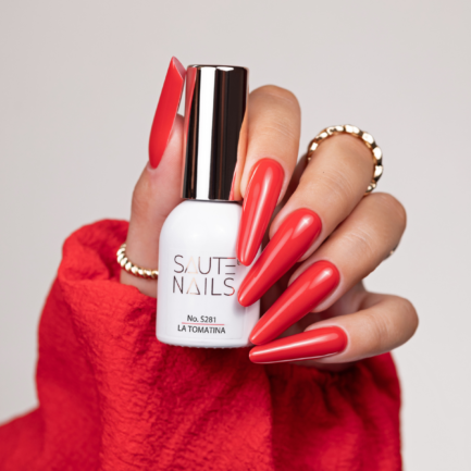 Gel polish Saute Nails - S281 La Tomatina 8ml. - Image 4
