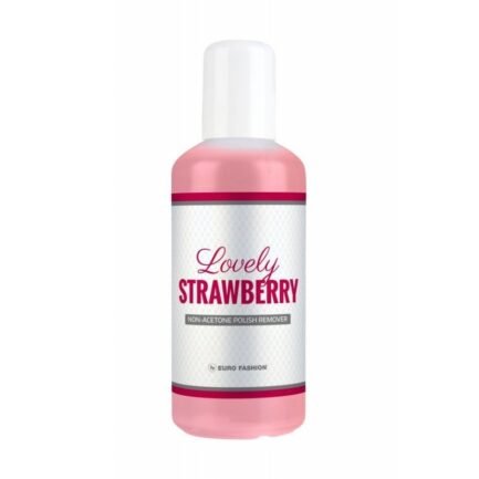 Nagellackentferner Eurofashion Lovely Strawberry 100ml. – Bild 1