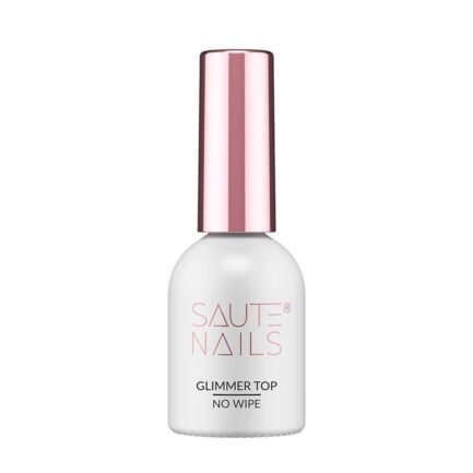 Saute Nails Glimmer 8ml nicht klebender Überlack-Gel-Nagellack mit Glitzer. – Bild 1