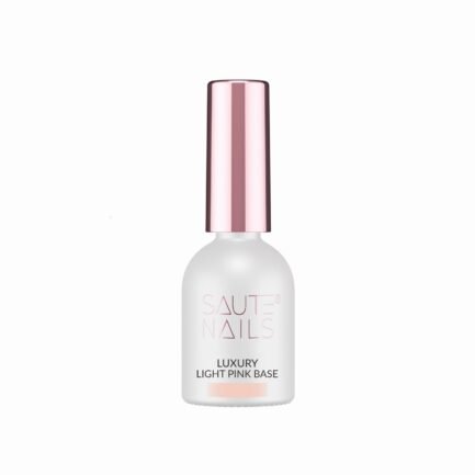 Gel polish base Saute Nails Luxury Light Pink Base 8ml. - Image 4