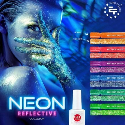 ESN GELme gel polish 8ml. Neon Reflective 231 - Image 3