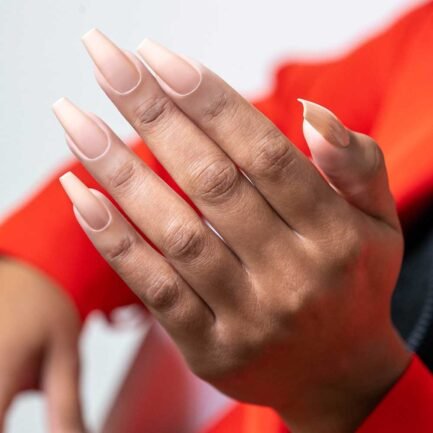 Gelish 120 Stück, Medium Coffin Nude – Bild 4
