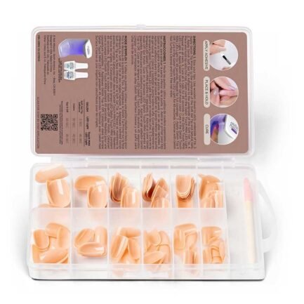 Gelish 120pcs. Short Round Nude - Image 3
