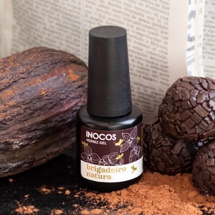 Gel polish INOCOS - BRIGADEIRO NATURA LOVERS 364 15ml. - Image 5