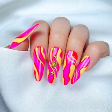 Gel polish INOCOS - FESTIVAL VERÃO ROSA POP 348 15ml. - Image 3