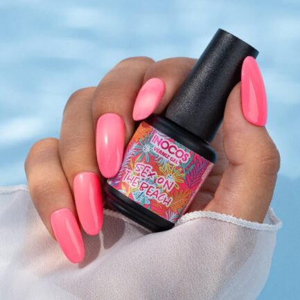 Gel-Nagellack INOCOS - SEX ON THE BEACH 390 15ml. – Bild 4