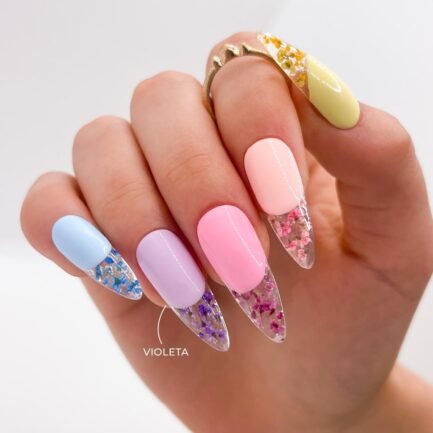 Gel polish INOCOS - VIOLETA 384 15ml. - Image 5