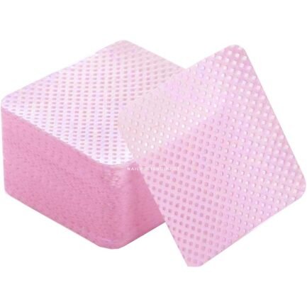 Euro Fashion Wattestäbchen zum Entfernen von Nagellack, 300 Stück, 5 cm x 5 cm, weiß – Bild 3